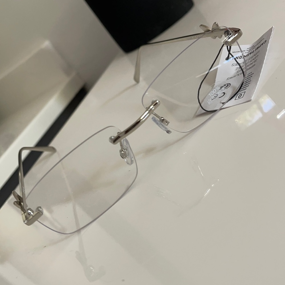 New PLT clear butterfly glasses